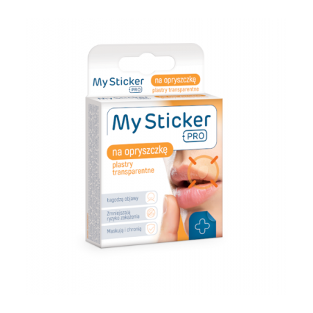  My sticker pro plastry transparentne na opryszczkę, 15 plastrów 