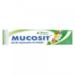 Mucosit żel do stosowania na dziąsła, 15 g
