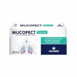 Mucopect Control 0,375 g, 30 kapsułek