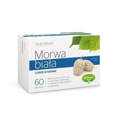  Morwa Biała Tylko Natura 60 kapsułek 