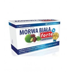 Morwa Biała Plus Forte, 60 tabletek
