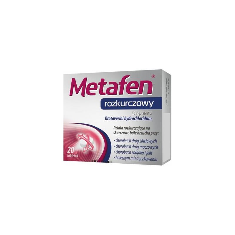 Metafen rozkuczowy 20 tabletek 