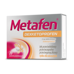 Metafen Dexketoprofen 20 tabletek