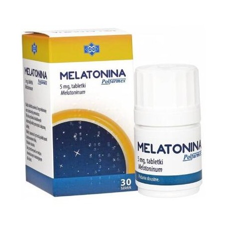  Melatonina Polfarmex 5 mg, 30 tabletek 