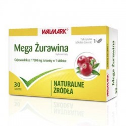 Mega Żurawina 30 tabletek