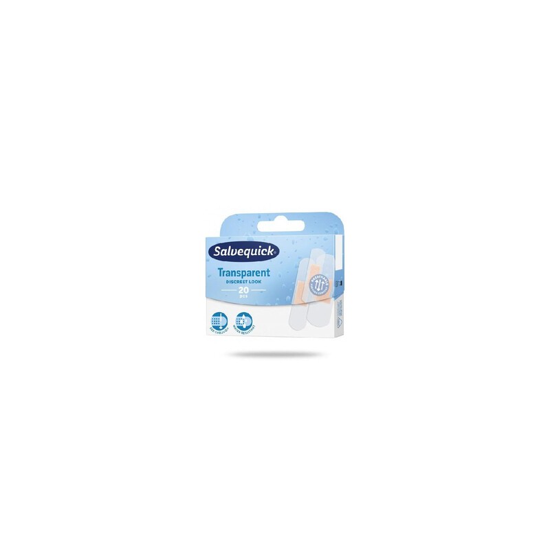 Salvequick plastry transparentne 20 sztuk 