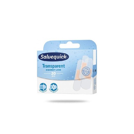  Salvequick plastry transparentne 20 sztuk 