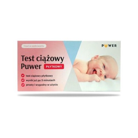  Test ciążowy płytkowy Puwer 