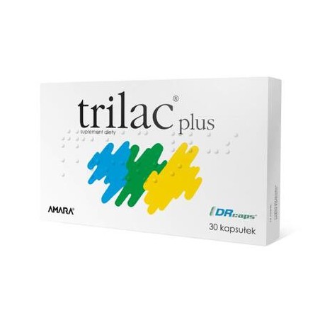 Trilac Plus, 30 kapsułek twardych