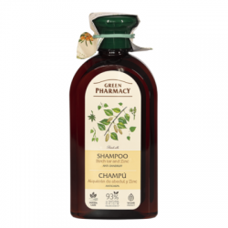 Green Pharmacy Szampon przeciwłupieżowy Dziegć brzozowy Cynk, 350 ml