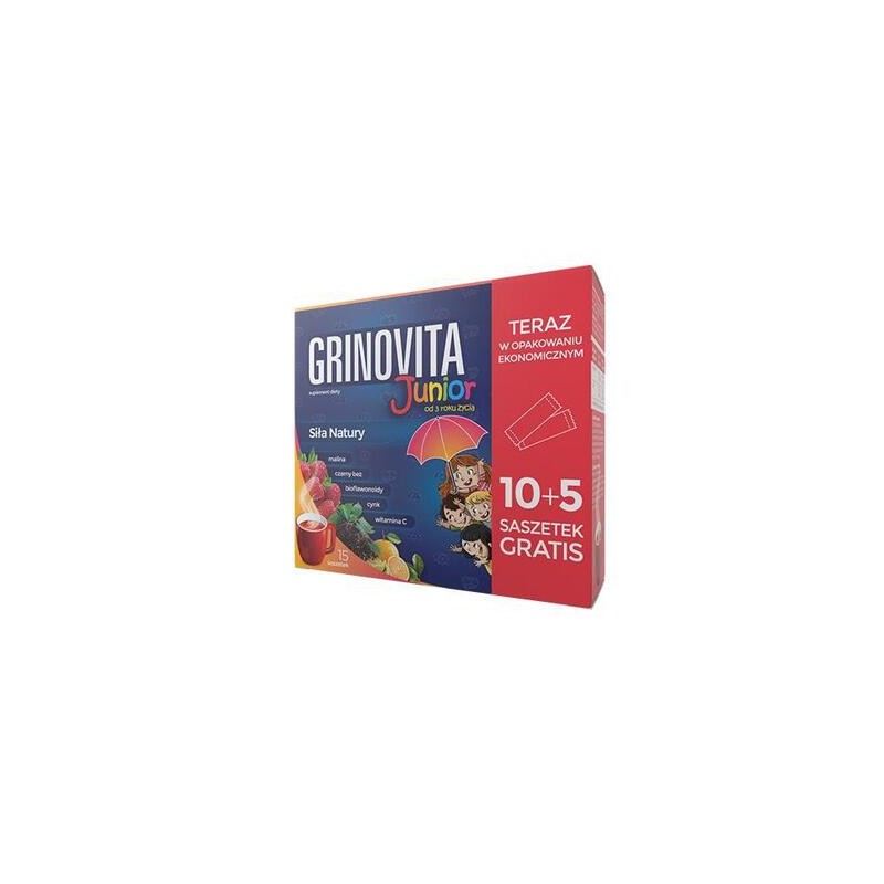 Grinovita Junior opakowanie promocyjne, 10 sasz. 