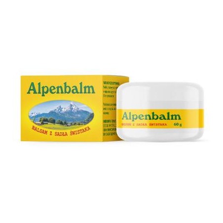 ALPENBALM Balsam z sadła świstaka, 60 g