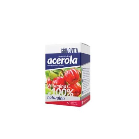 Acerola Grinovita, 60 tabletek