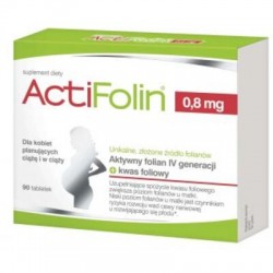 ActiFolin 0,8 mg, 90 tabletek