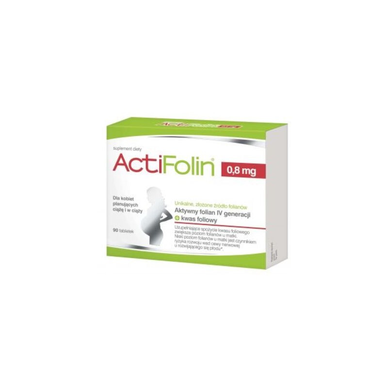 ActiFolin 0,8 mg, 90 tabletek 