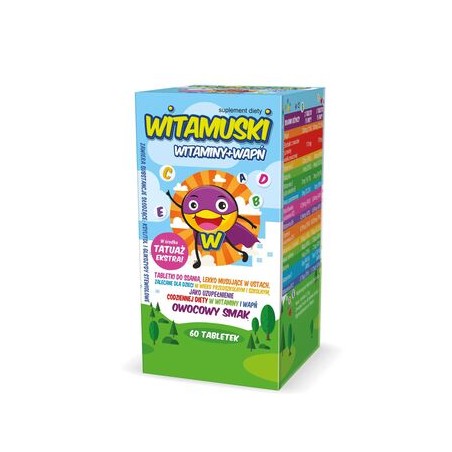 Witamuski, 60 tabletek