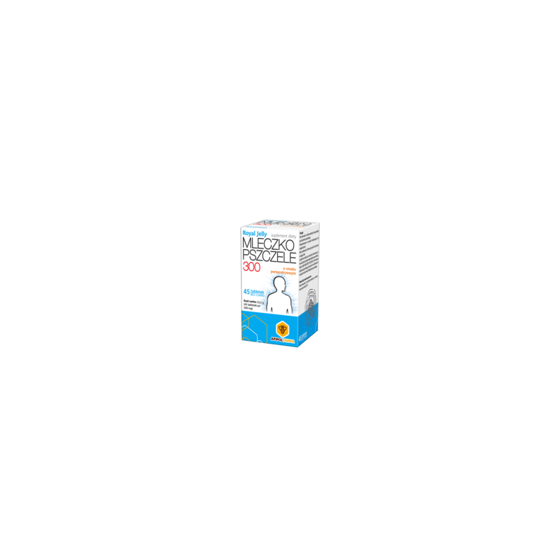 Royal Jelly Mleczko Pszczele 300, 45 tabletek 
