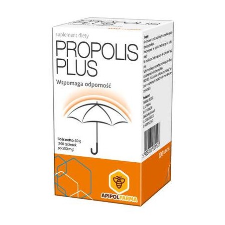 Propolis Plus, 100 tabletek