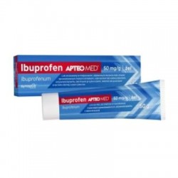 Ibuprofen APTEO MED, 50 mg/g, 50 g