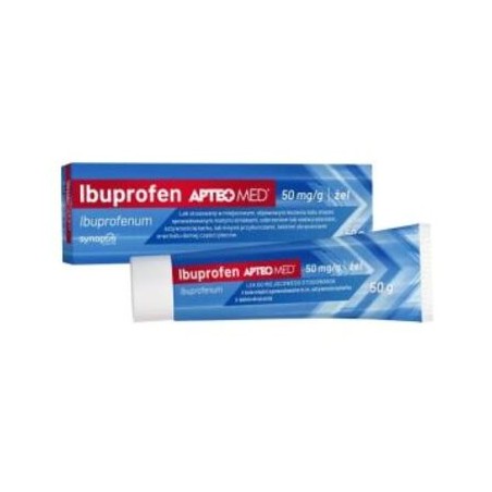  Ibuprofen APTEO MED, 50 mg/g, 50 g 