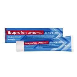 Ibuprofen APTEO MED, 50 mg/g, 100 g