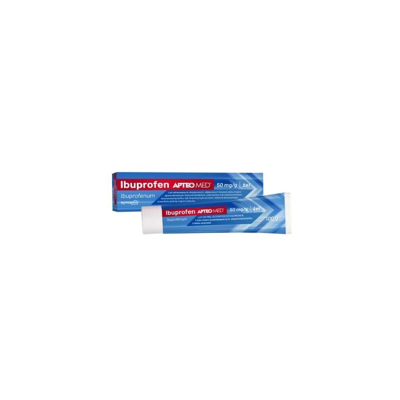 Ibuprofen APTEO MED, 50 mg/g, 100 g 