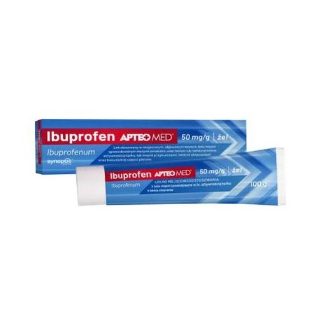  Ibuprofen APTEO MED, 50 mg/g, 100 g 