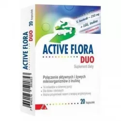 Active Flora DUO, 20 kaps.