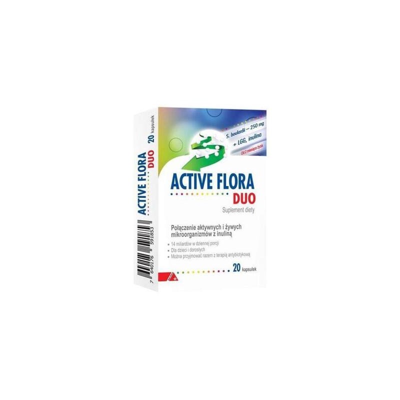 Active Flora DUO, 20 kaps. 