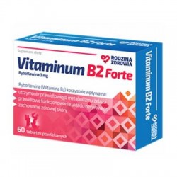 Rodzina Zdrowia Vitaminum B2 Forte, 60 tabletek