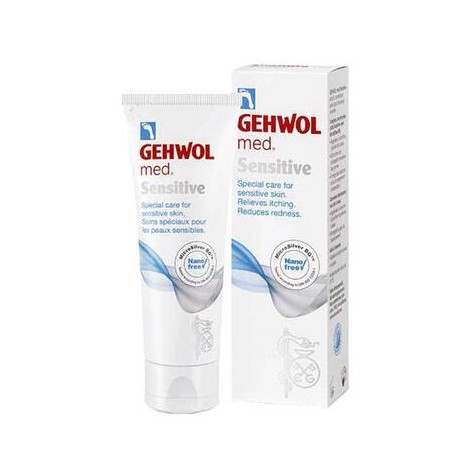  GEHWOL med SensitiveKrem z mikrosrebrem, 125 ml 
