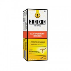 Honikan Immuno, syrop dla dzieci od 6 lat i dorosłych, 120 ml