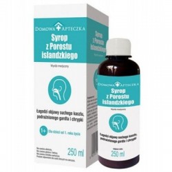 syrop z porostu islandzkiego domowa apteczka 250ml