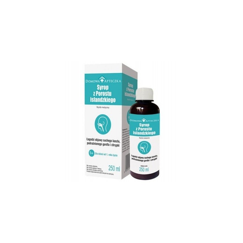  syrop z porostu islandzkiego domowa apteczka 250ml
