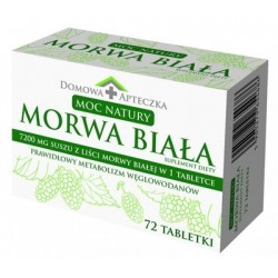 Domowa Apteczka Moc Natury Morwa Biała, 72 tabletki