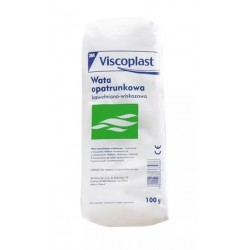 Wata opatrunkowa bawełniano-wiskozowa, 100 g Viscoplast