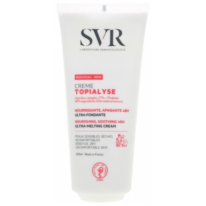 SVR Topialyse, krem odżywczy, skóra sucha i wrażliwa, 200 ml 