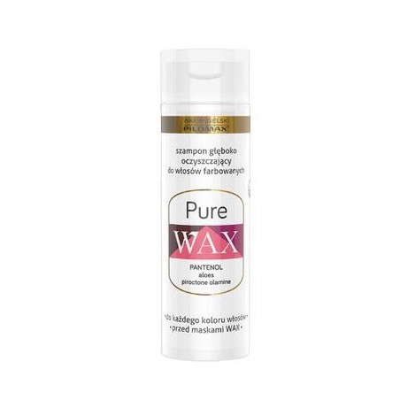 WAX Pilomax Pure, szampon głęboko oczyszczający do włosów farbowanych, 200 ml