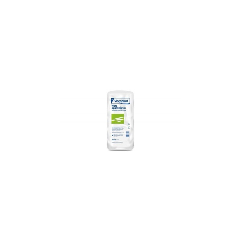 Wata baweł.wiskoz. opatr.200g VISCOPL., 200 g 