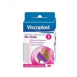 Viscoplast taśma ochronna na stopę 5m x 2,5cm, 1 szt.