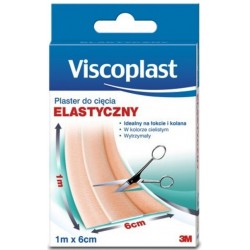 Plaster Zest. ELASTYCZNY 1m x 6cm 5 odcinków, 1 szt.