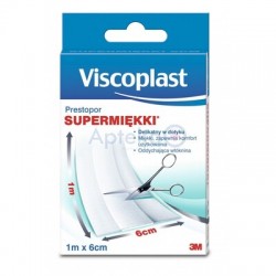 Plaster PRESTOPOR 1m x 6cm włóknin., 1 szt.
