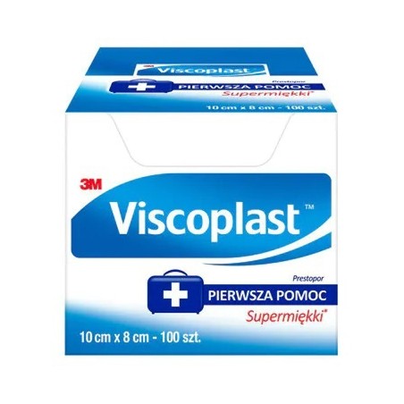  Plaster PRESTOPOR 10cm x 8cm, 100 szt. 