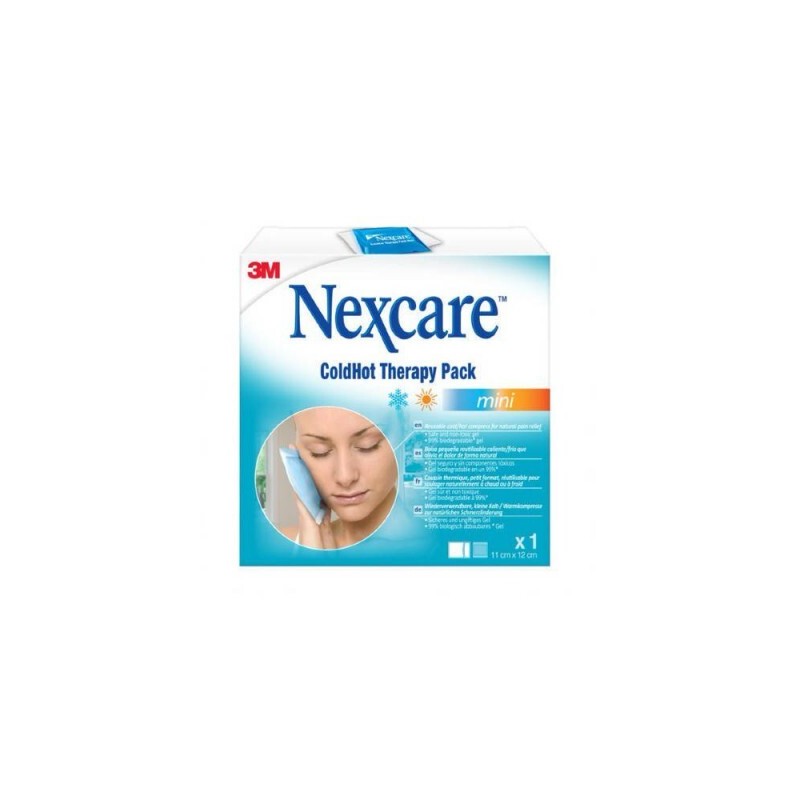 Nexcare ColdHot Therapy Pack Mini Zimno-ciepły okład żelowy, wielokrotnego użytku, 1 szt. 