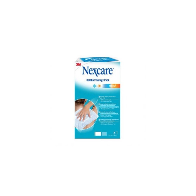 Nexcare ColdHot Therapy Pack Maxi Okład żelowy Zimno-ciepły, wielokrotnego użytku, 1 szt. 