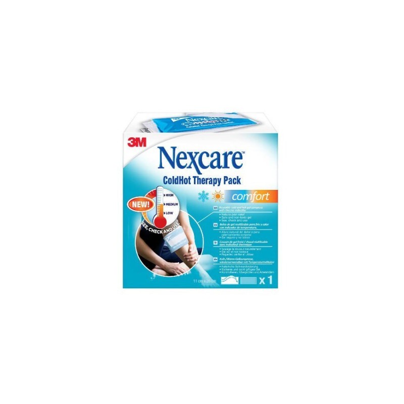 Nexcare ColdHot Therapy Pack Comfort Okład żelowy Zimno-ciepły, wielokrotnego użytku, 1 szt. 