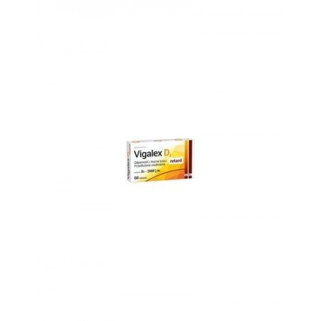  Vigalex D3 2000 j.m. retard, 60 tabletek 