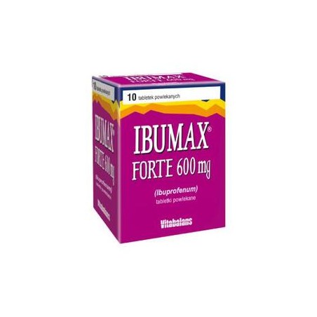  IBUMAX FORTE 600 mg, 10 tabletek 