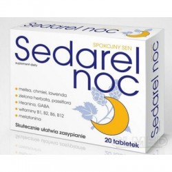 Sedarel Noc, 20 tabletek