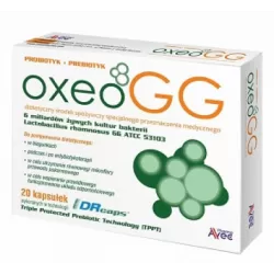 Oxeo GG kaps.dojel.twarde, 20 kapsułek